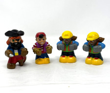 LITTLE TIKES Lot 4 Play N Scoot Big Digger Sandbox Replacement PVC Figures