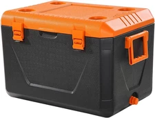 63QT Hard Cooler with Ice Retention, Portable Cooler, Lightweight Rigid Material