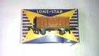 LONE STAR 000 N GAUGE LIVESTOCK VAN BAUXITE BROWN NEW DAMAGED PACKAGING