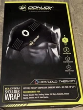 Donjoy Performance Coldform Hot/Cold Therapy Shoulder Wrap + Gel pack New