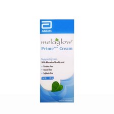 Abbott Mela-glow Prime Depigmenting Cream (20g) for dark spots,acne pigmentation