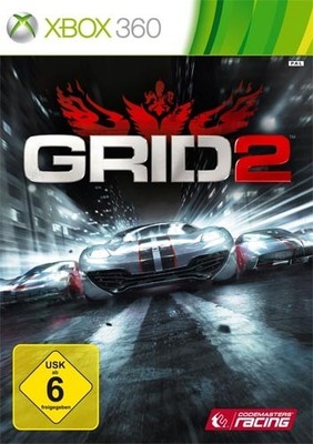 Microsoft Xbox 360 - Grid 2 DE mit OVP sehr guter Zustand
