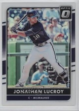 2016 Panini Donruss Optic Holo Jonathan Lucroy #151 5h9