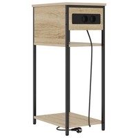 Nachttisch Sonoma-Eiche 41 X 28 X 76 Cm Holzwerkstoff Eck-Kommode