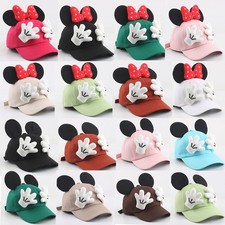 Kids Toddler Girls Boys Funny Baseball Cap with Ears Halloween Cosplay Party Hat