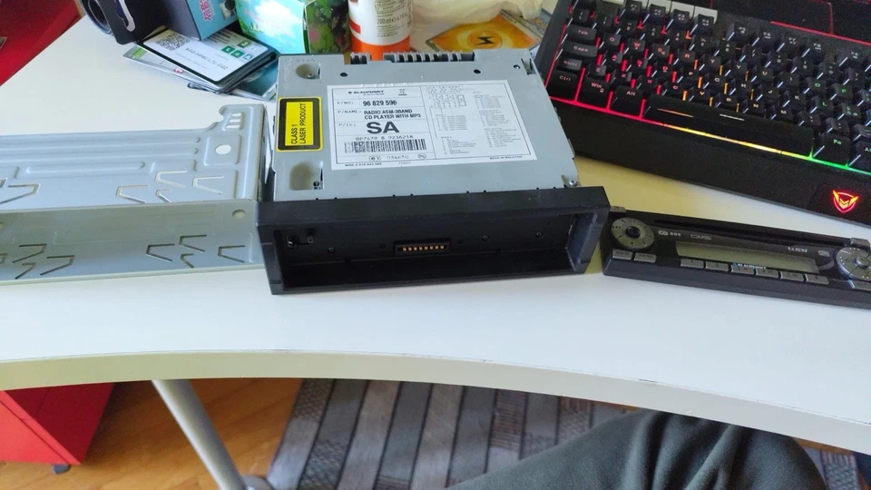 Autoradio Blaupunkt OEM – Codice 96 829 596 (PSA) - Immagine 3 di 3