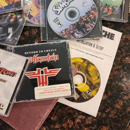 20 Vintage PC Computer Spiele CD-ROM Windows 95/98 Jane WWII Fighter Wolfenstein - Bild 6 von 12