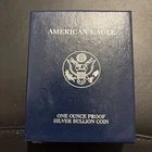 2005 W American Eagle Silver Proof, in OGP w/COA #13