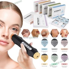 Facial SPA CO2 Bubble Oxygen Beauty Machine Gel Illumination Exfoliates Pods Kit