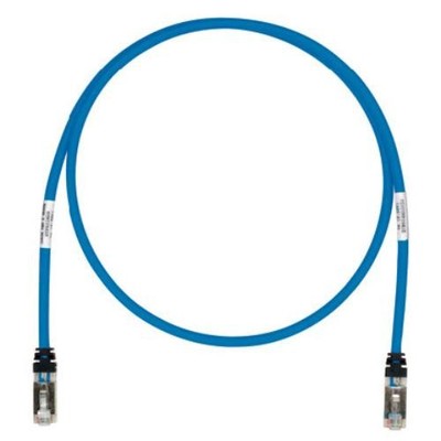 Panduit STP6X10BU 10ft Cop Patch Cord Cat6a Blue Sftp Cbl
