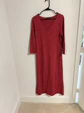 Peruvian Connection Dress Size Medium 100% Pima Cotton Maxi Dress