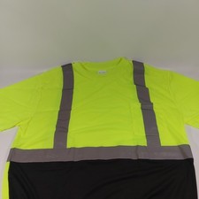 High Visibility Class 2 Reflective Road Work Construction Hi Vis Safety T Shirt
