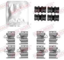 Quick Brake 109-0168 Accessory Kit, Disc Brake Pad for Chrysler, Dodge, Fiat, Jeep,