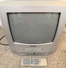 Magnavox MSD513F CRT TV DVD Combo Retro Gaming Tested And Works WITH REMOTE VTG