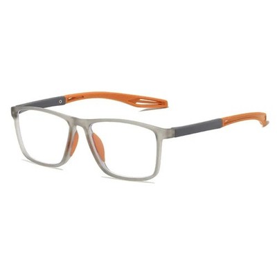 Herren Damen Anti-Blaulicht Quadrat Lesebrille 1,0 1,5 2,0 2,5 3 3,5 4,0