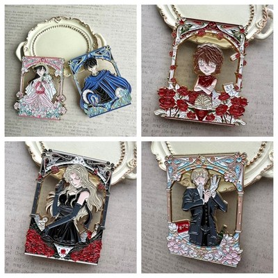 Case Closed Stain Glass Effect Anime Enamel Pin Detective Conan