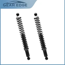 Pair Rear Loaded Shocks Struts Assembly Compatible with 2002-2009 Dodge Ram 1500