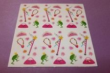 Mrs. Grossman's Uncut Sheet of RARE 2007 Reflection Princessories Stickers