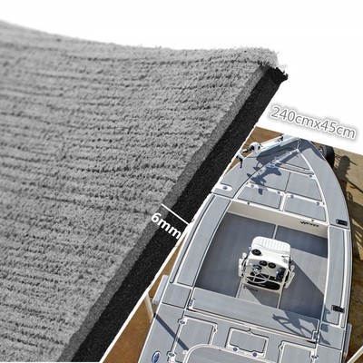17 7 X94 Eva Foam Gray Teak Mat Marine Boat Deck Flooring Carpet
