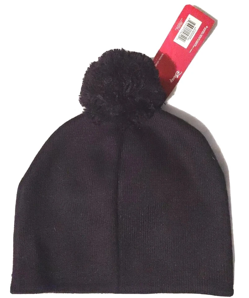 Chapéu gorro Disney Star Wars The Last Jedi Pom Pom infantil preto tamanho único - Imagem 2 de 2