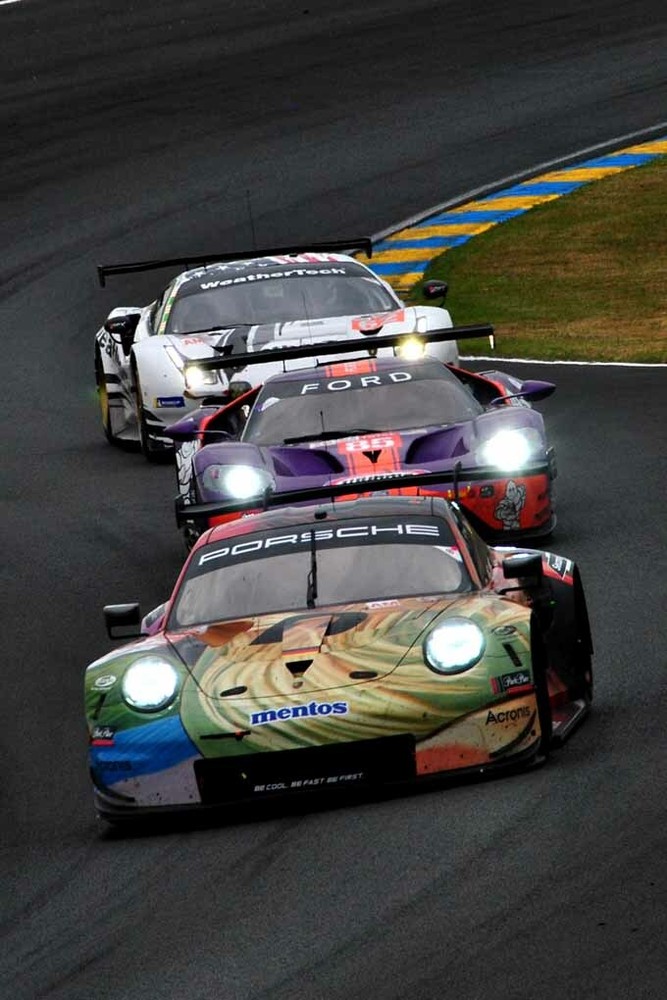 Porsche 911 RSR No56 2019 Le Mans 24H Motorsport Photo Print