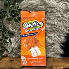 Swiffer Carpet Flick Refill 11 Count Cleaning Cartridges Open Box FAST SHIPPING
