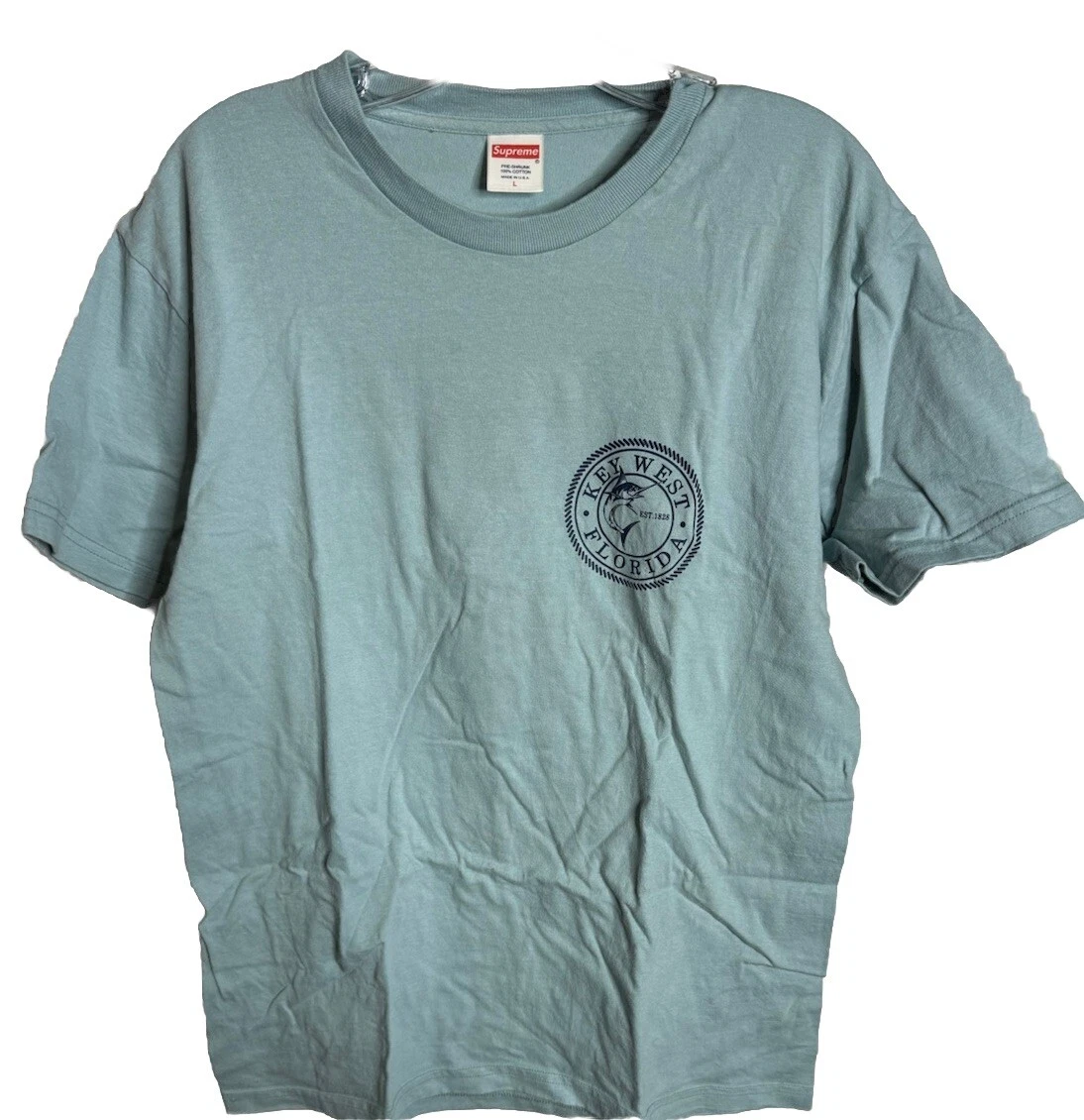T shirt homme Supreme Key West Florida grande taille