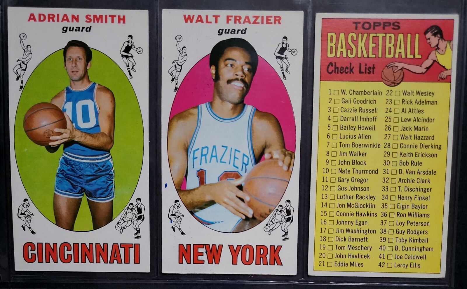 1969-70 Topps Basketball Set (1 - 99) ..  EX+ MT - Lew Alcindor Rookie PSA EX 5 view 9
