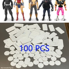 LOT 100 Display Stands BASE For 6'' Gi joe Marvel Legends MOTU DC Comic Figure 3