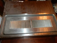 Vintage Stainless Steel Wall Mount Drip Tray Draft Beer Keg 17 x 13 x 5"