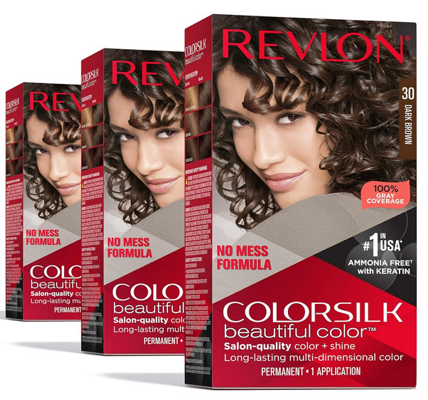 By Revlon, Colorsilk With 100% (pack Of 3) - Select Color.,