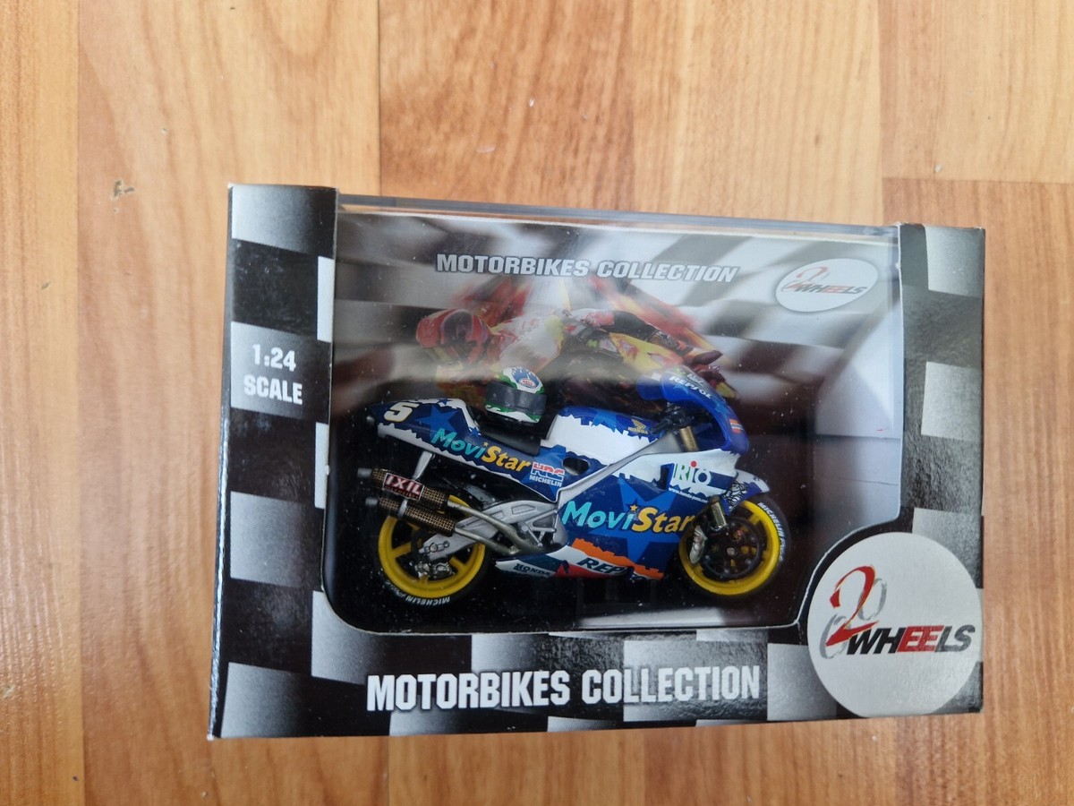 VITESSE 1/24 HONDA NSR500 MOVISTAR ALEX BARROS #5 1999 MOTO GP