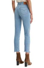 NWT Levis 724 High Waist Crop Straight Leg Jeans San Francisco Days Light Wash