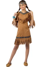 Native American Indian Female Child Costume