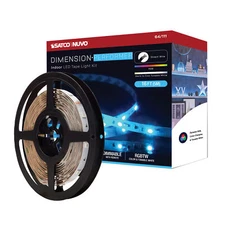 16 Feet LED Tape INDOOR Strip Light RGB Multi Color Remote Direct Wire Bluetooth