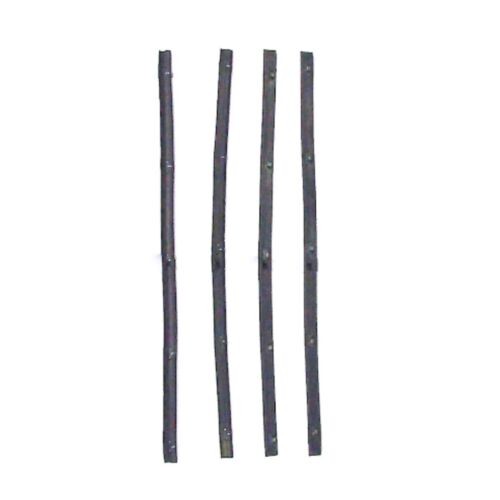 Window Sweeps Felt Kit Front Left and Right Hand 4pc. for 64-70 A100 Van/Pickup - Picture 1 of 3