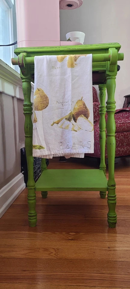 kitchen,dining,bath or bedroom side table with storage coffee station, meal prep - Image 3 of 4