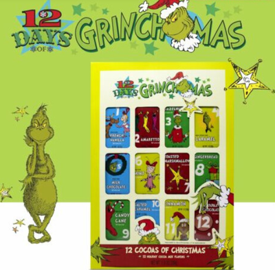 dr-seuss-grinch-hot-chocolate-cocoa-12-day-countdown-holiday-advent-calendar-ebay