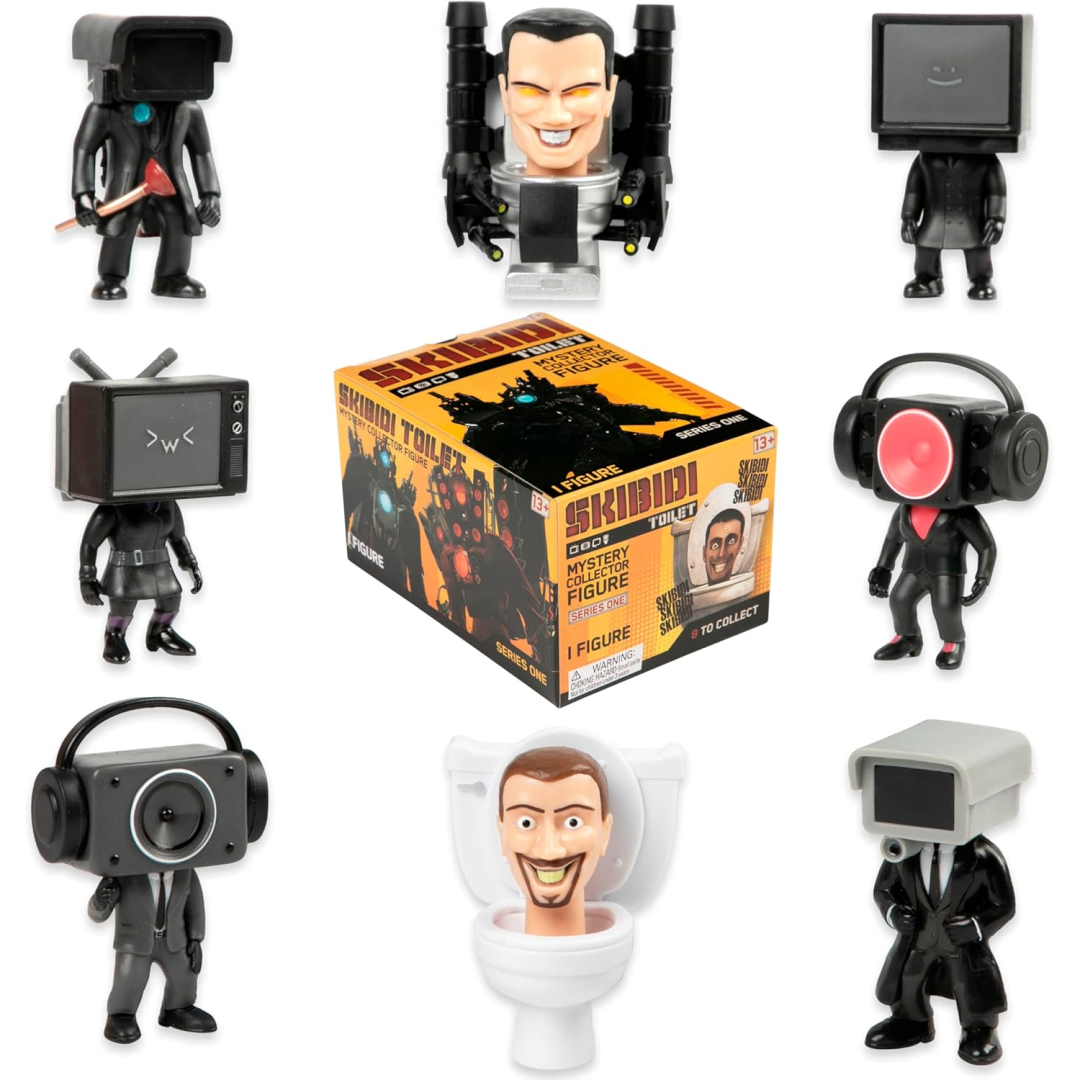 Skibidi Toilet Mystery Collector Figure Series 1 Random Blind Box Childrens Toy