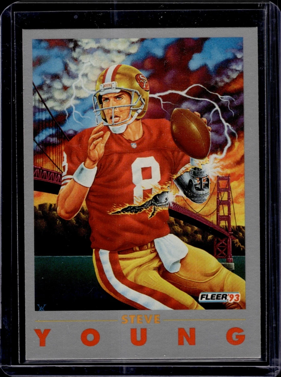 1993 Fleer Steve Young #247 for sale | eBay