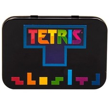 Console Portatile Tetris Arcade Retro 8-bit Tin Box Fizz Creations NUOVO NEW