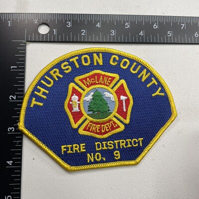 Washington THURSTON COUNTY FIRE DISTRICT NO. 9 MCLANE Fire Department Patch 29MA