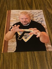 Shane Douglas The Franchise Autographed 8x10 Photo ECW WWF WWE WCW