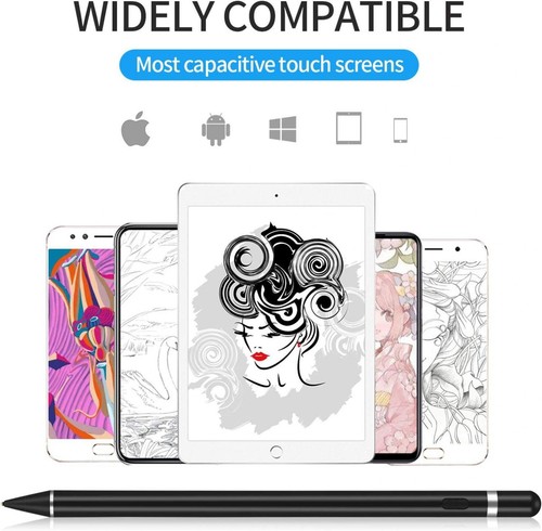 ACTIVE STYLUS PEN DIGITAL CAPACITIVE TOUCH RECHARGEABLE PALM for PHONES - Picture 6 of 6