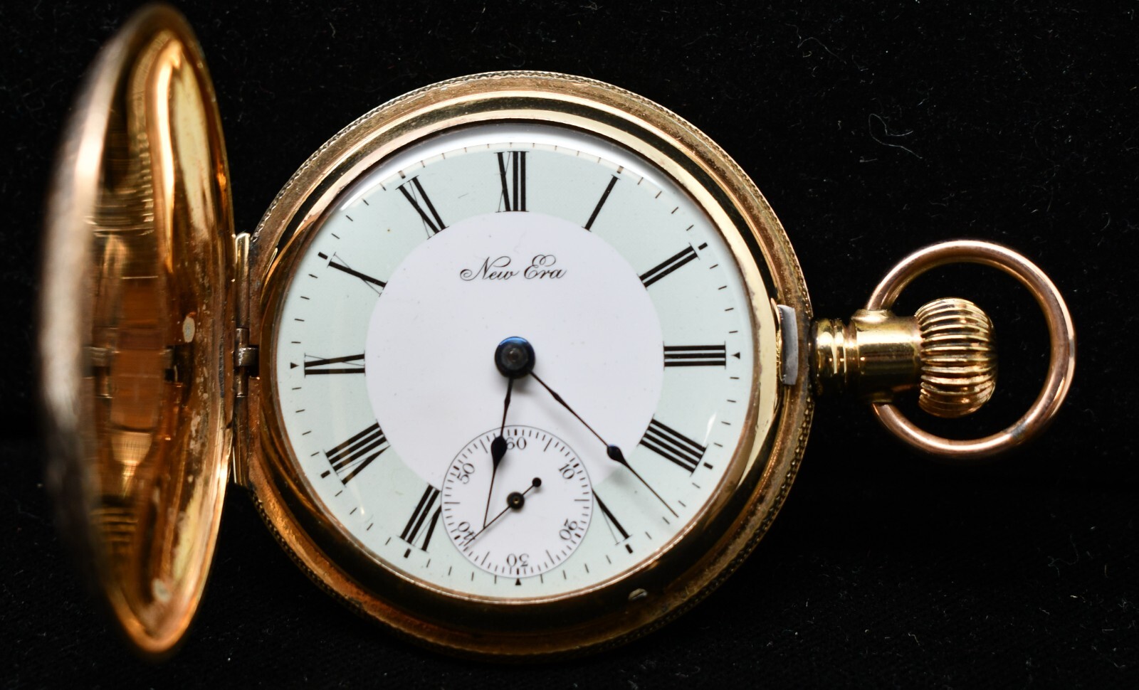 Standard Watch 1907 New York Standard Watch Co. 7 Jewel Hunting Pocket Watch#WATCH092 ...