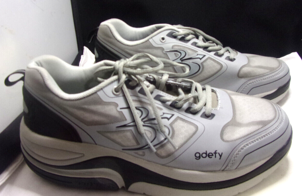 SAOLA Gdefy Gravity Defyer scarpe sneakers uomo grigio nero TB9022MGS M TAGLIA US 10 5