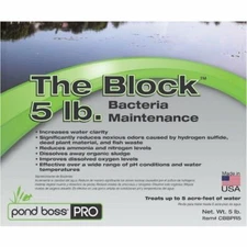 Pond Boss The Block 5 lb. Pond Bacteria  Bio-Maintenance  CBBPR5