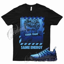 ENRGY T Shirt for Air VaporMax Plus Obsidian Photo Blue University Navy UNC