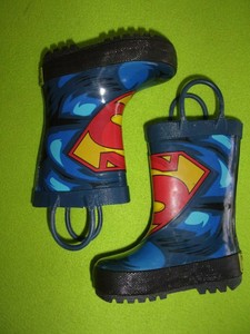 superman rain boots