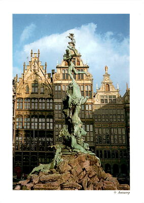 Antwerp, Belgium, Switzerland, Viking River Cruises, Europe Postcard